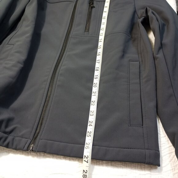 Calvin Klein Mens Gray Softshell Jacket S - Picture 12 of 12